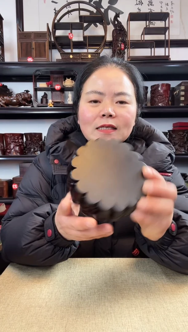 木老李红木工艺品331瑕疵