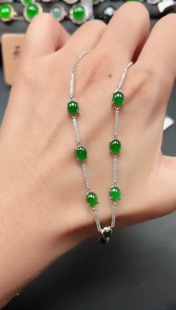 银S925镶嵌戒指翡翠1111