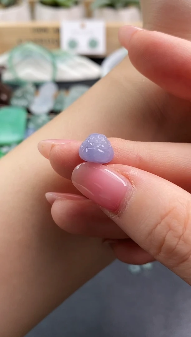 颈饰未镶嵌翡翠财财