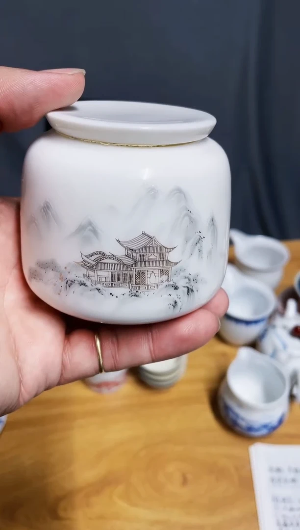 【闪购商品】【瓷心匠物】直播间福利茶叶罐