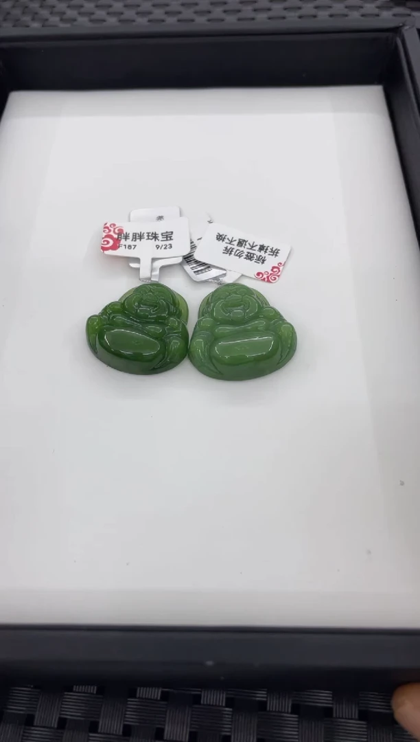 颈饰未镶嵌和田玉佛公（多样性发一件）F187