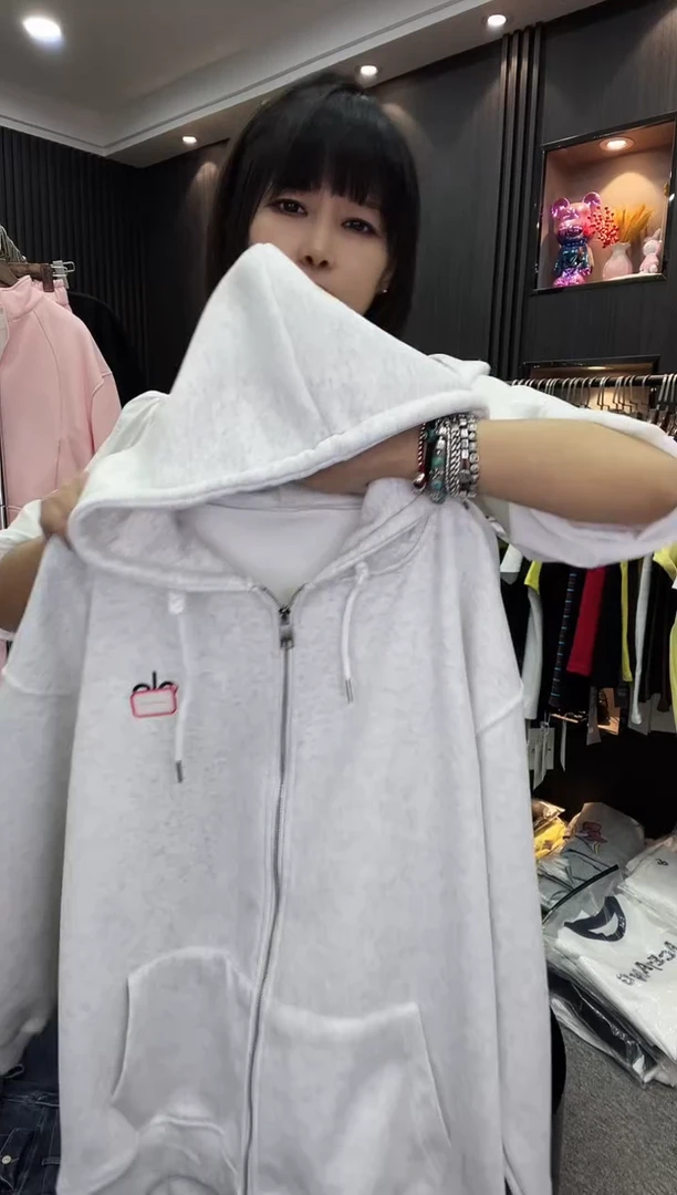 2522卫衣外套--灰色大码