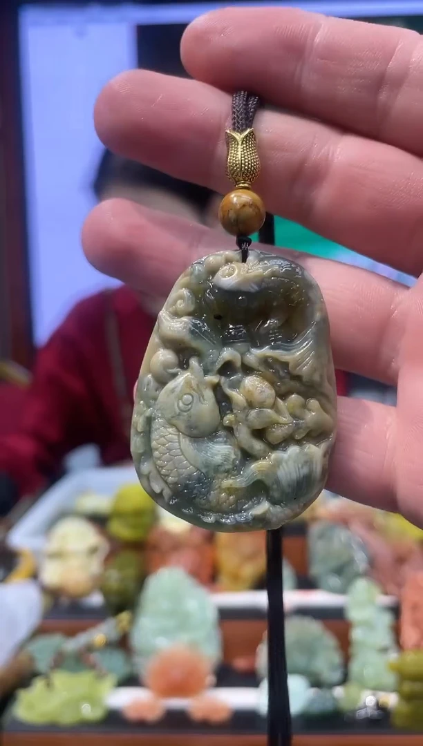 【闪购商品】岫玉吊坠未镶嵌·