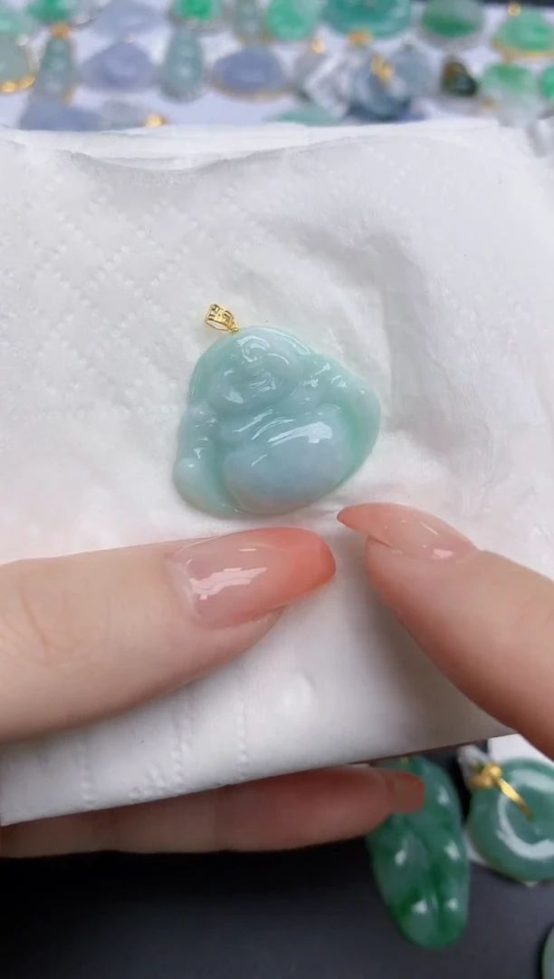 【闪购商品】翡翠颈饰未镶嵌天然缅甸翡翠A货