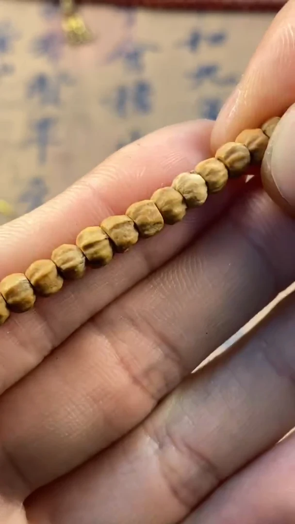 【闪购商品】金刚菩提手串109百香刀锋龙脊小金豆尺寸5+