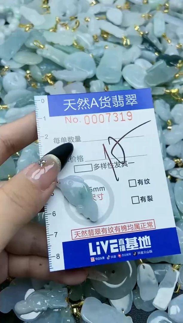 【闪购商品】翡翠颈饰未镶嵌天然A货翡翠