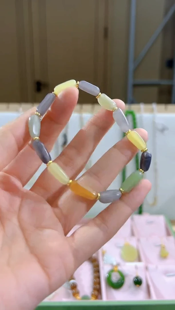 未镶嵌手链和田玉多样性拍一发一 cg