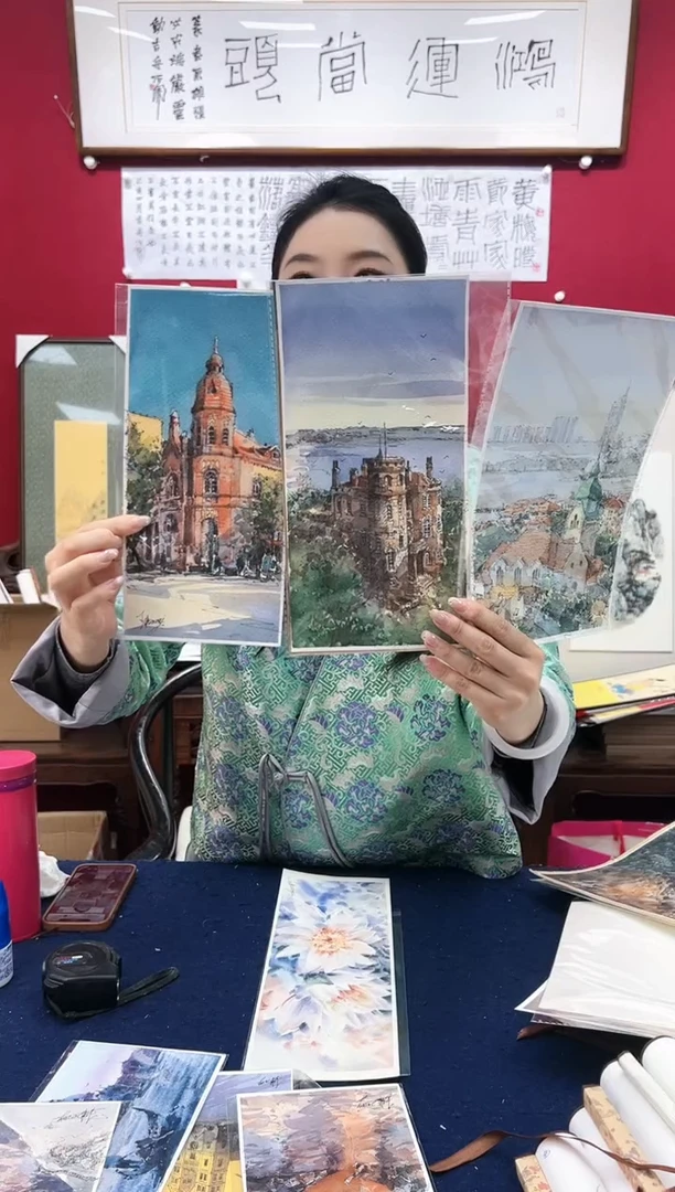 【闪购商品】国画王健水彩作品