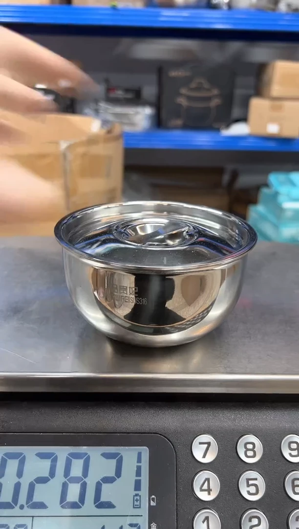 【闪购商品】不锈钢蒸蛋碗亮光款