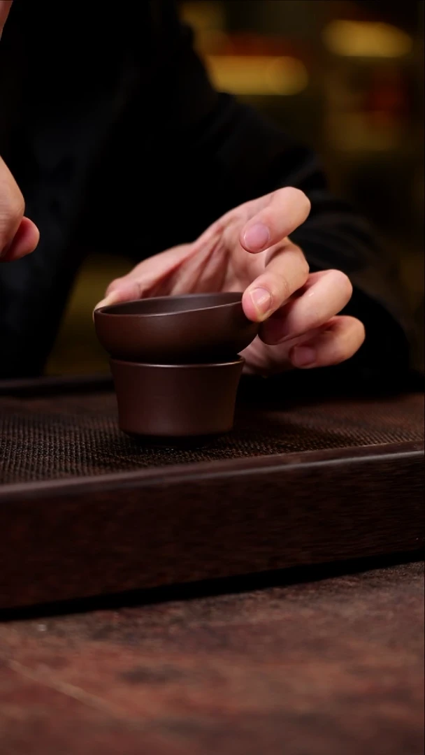 紫砂周边老紫泥茶漏