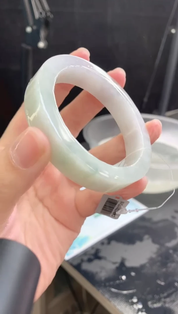 【闪购商品】定制翡翠手镯未镶嵌41 57-58正