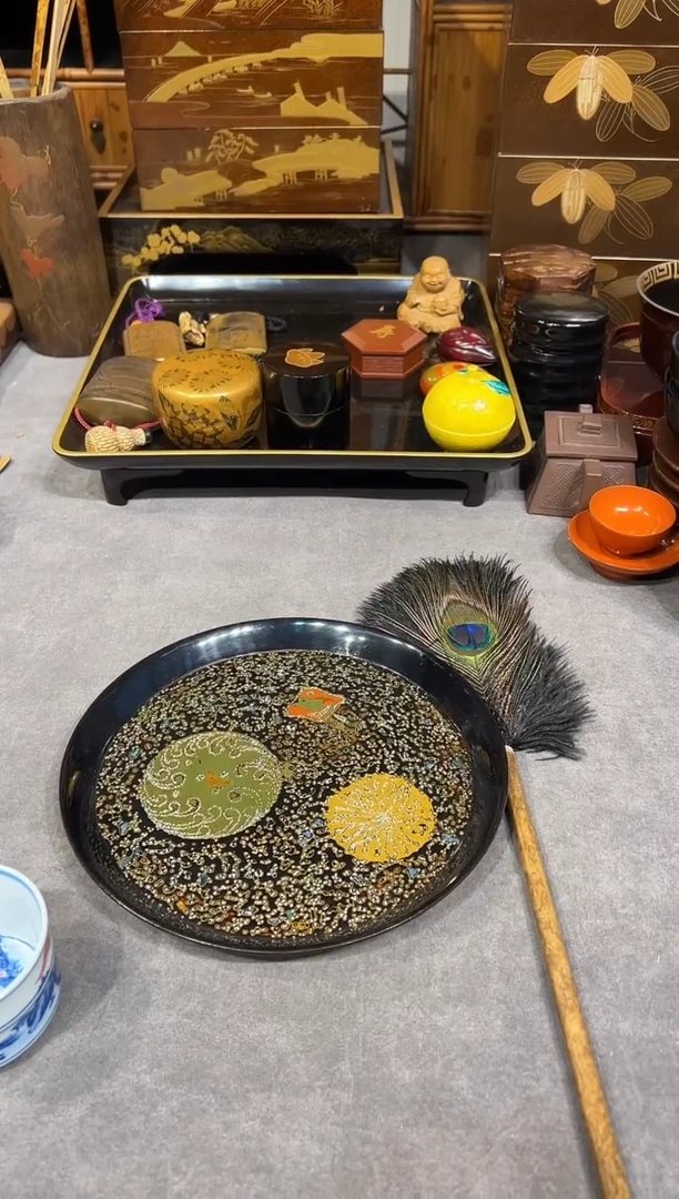 若狭塗 茶盘 大漆漆器大漆漆器