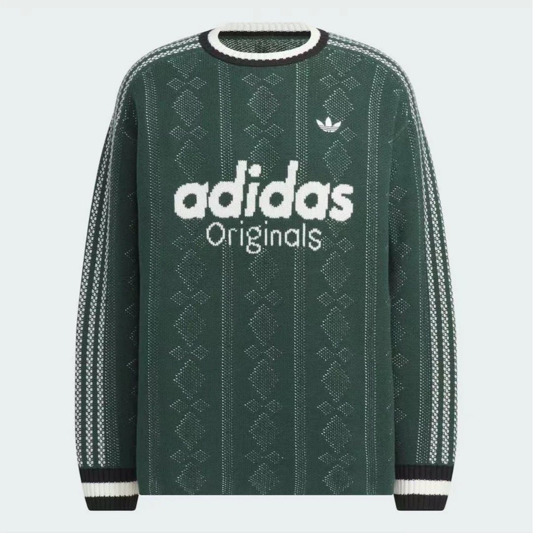 【滔搏联动】adidas SWEATSHIRT 新款圆领运动针织运动衫 KS5957
