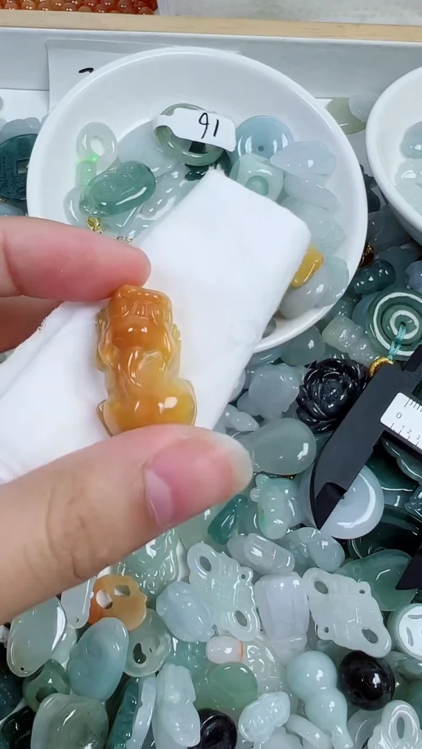 散珠翡翠206号链接，A货翡翠