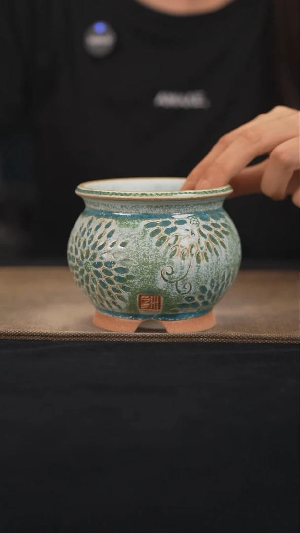 9-28-400花盆口径6.5瑕