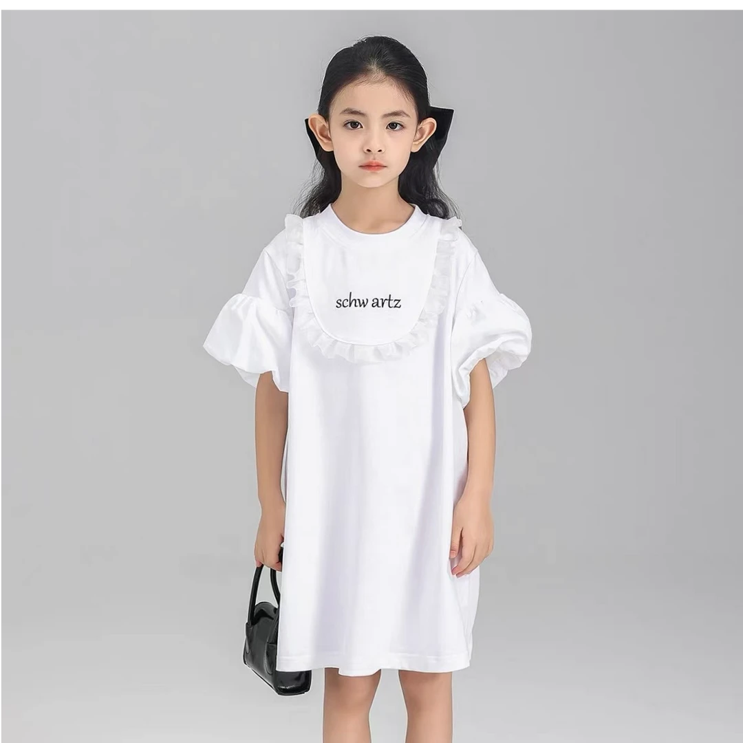 23805高端专享夏款连衣裙瓷白（斯）