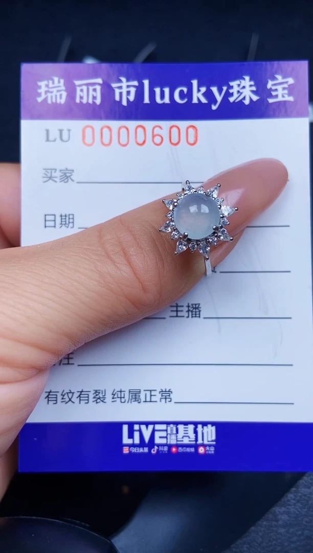 翡翠银S925镶嵌颈饰0600