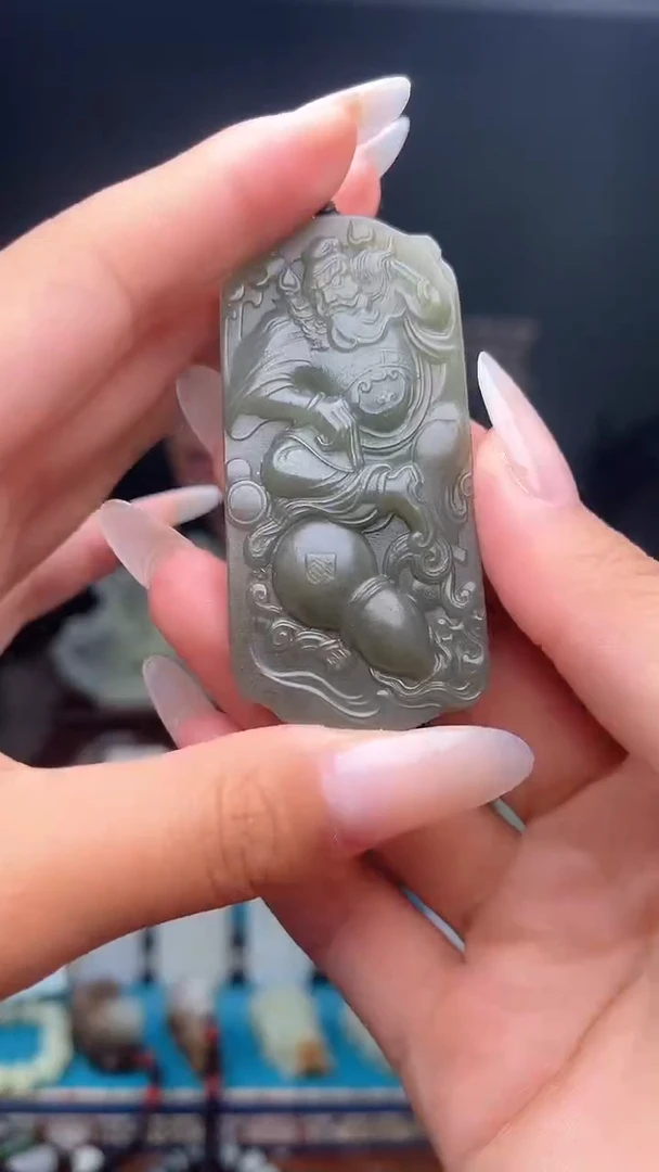 未镶嵌和田玉挂件1