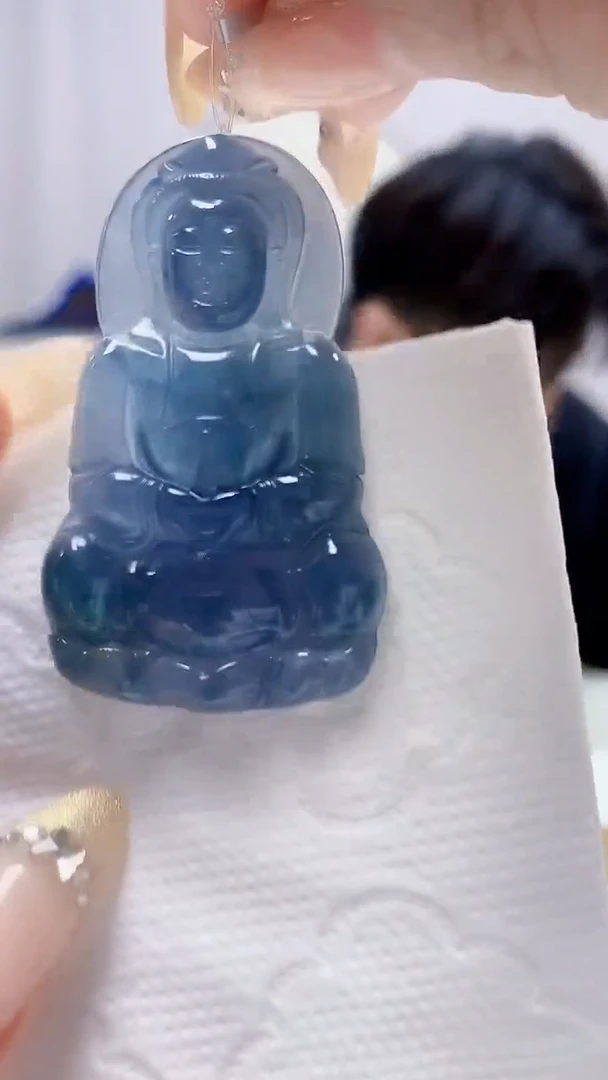 未镶嵌定制翡翠5145DD-毛货挂件7