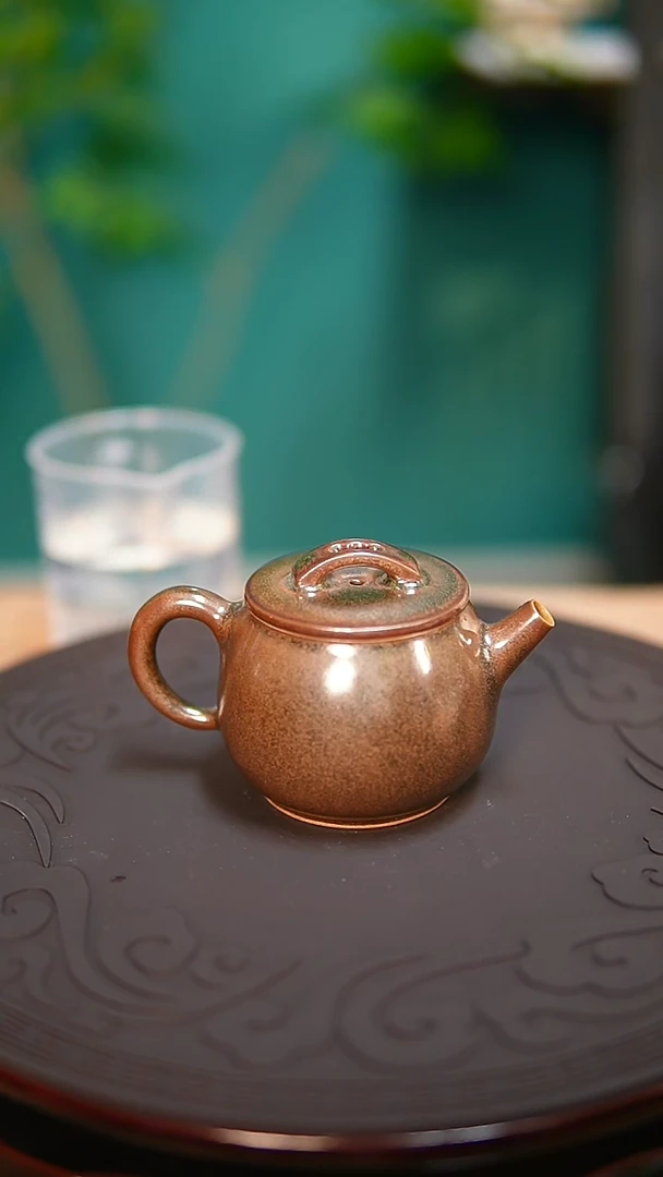 【闪购商品】杯原产地钧尚源钧瓷汉瓦壶