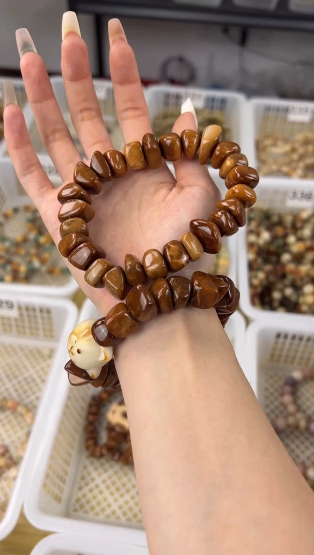 手串菩提根/象牙果卡15库克随型小方块手串333