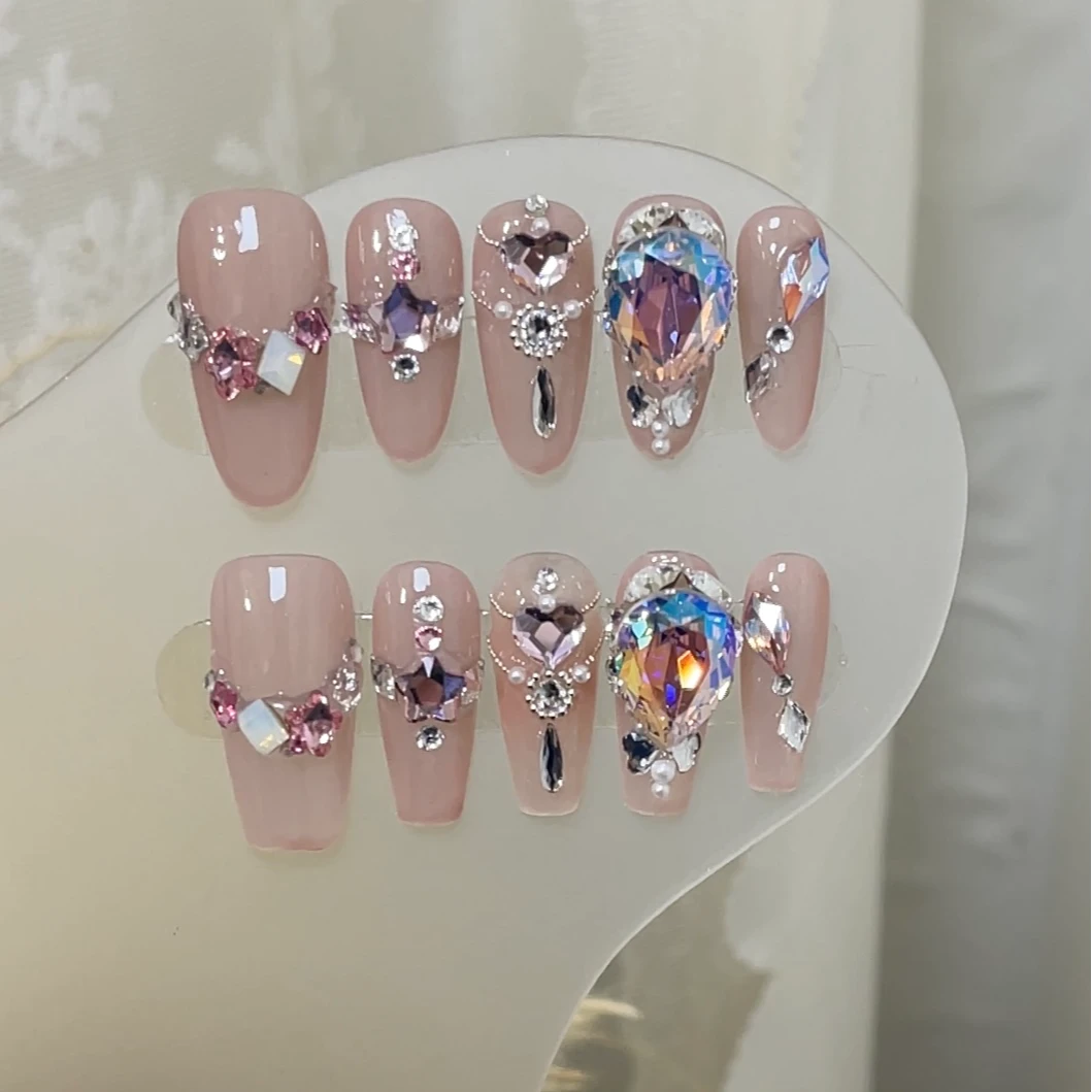 【简单爱】施华洛全华款高级感可拆卸式穿戴甲