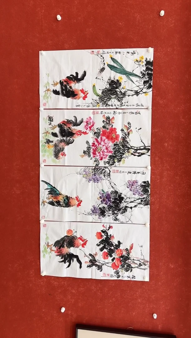 国画9.15-珍品-颜新辉-三尺-一套