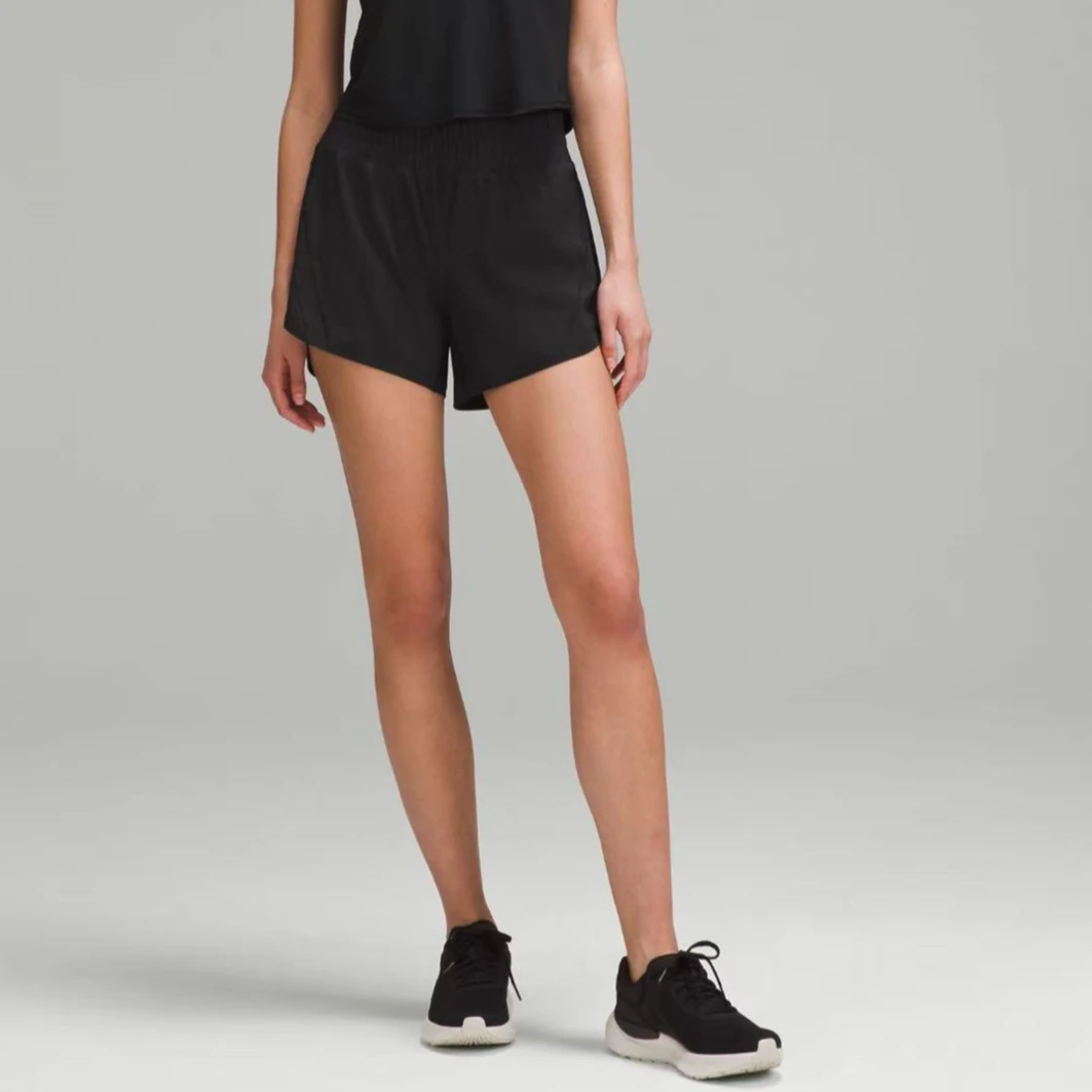 lululemon Track That MR Short 5 lined中腰女士短裤5寸