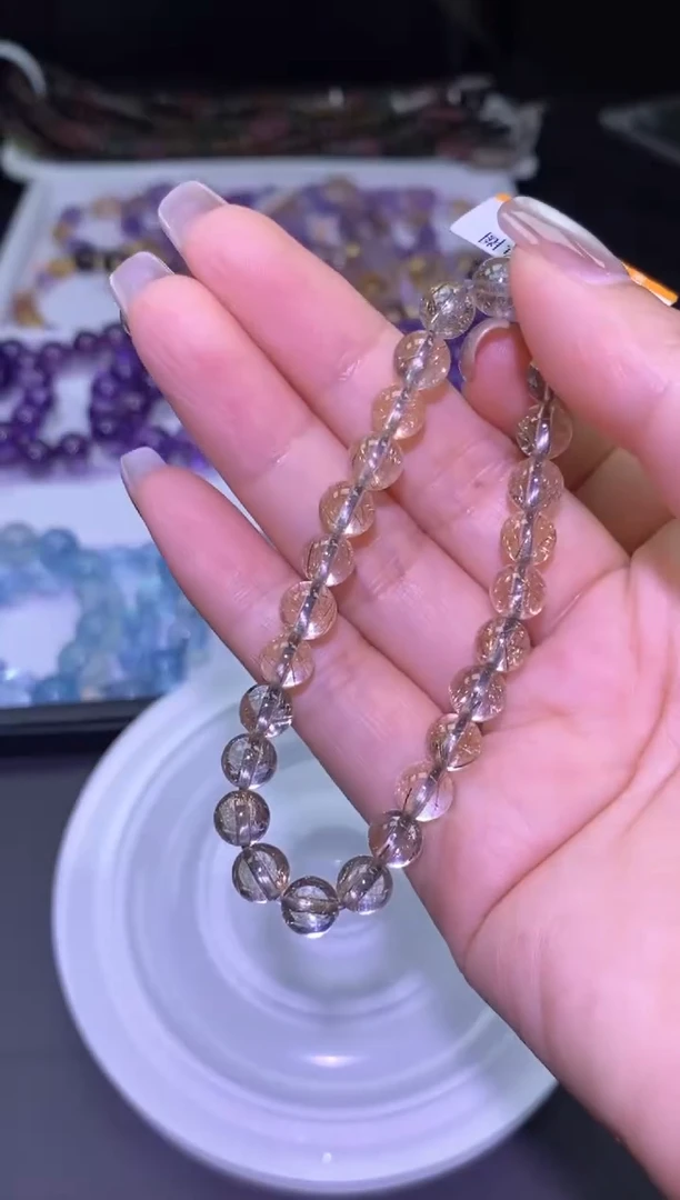 未镶嵌手链水晶魔鬼银发-A08-多样性发其一