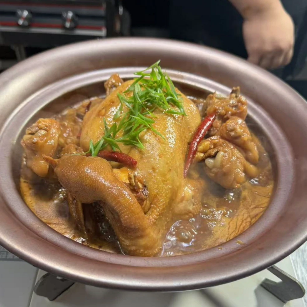 砂锅猪手神仙鸡教程