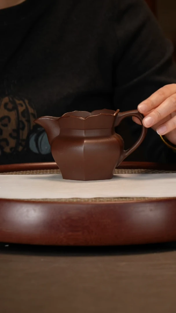 【闪购商品】紫砂茶壶六方僧帽公道