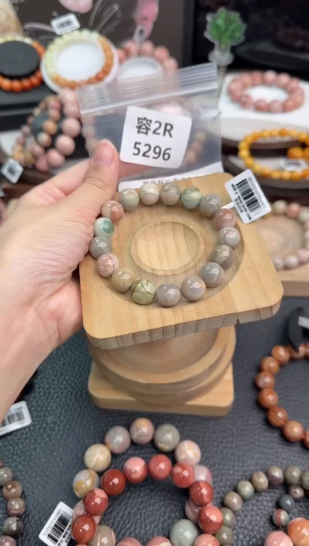 未镶嵌手链石英质玉波*2R5296