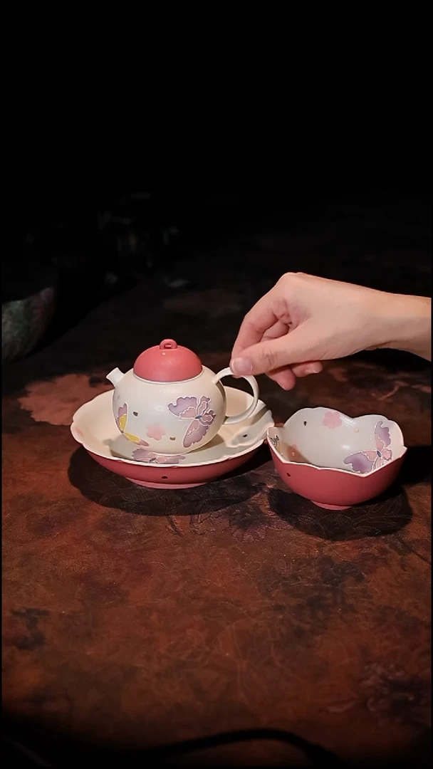 陶瓷茶具（无礼盒）@@A13846