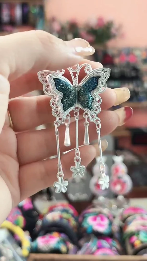 艺枝独绣手工饰品325