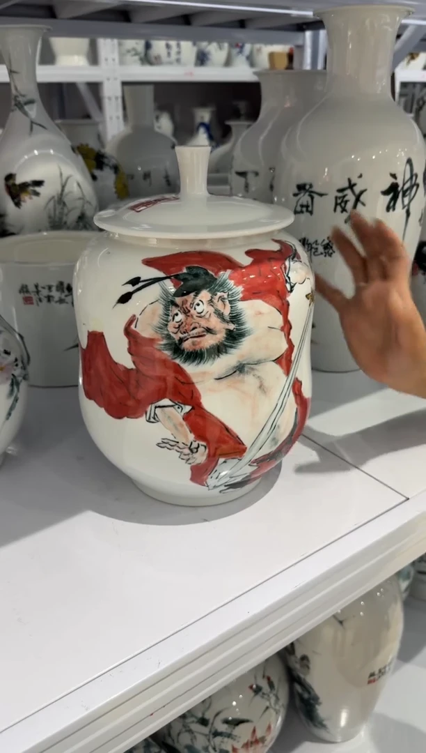 吴义松陶盟手工手绘陶瓷编码：5433