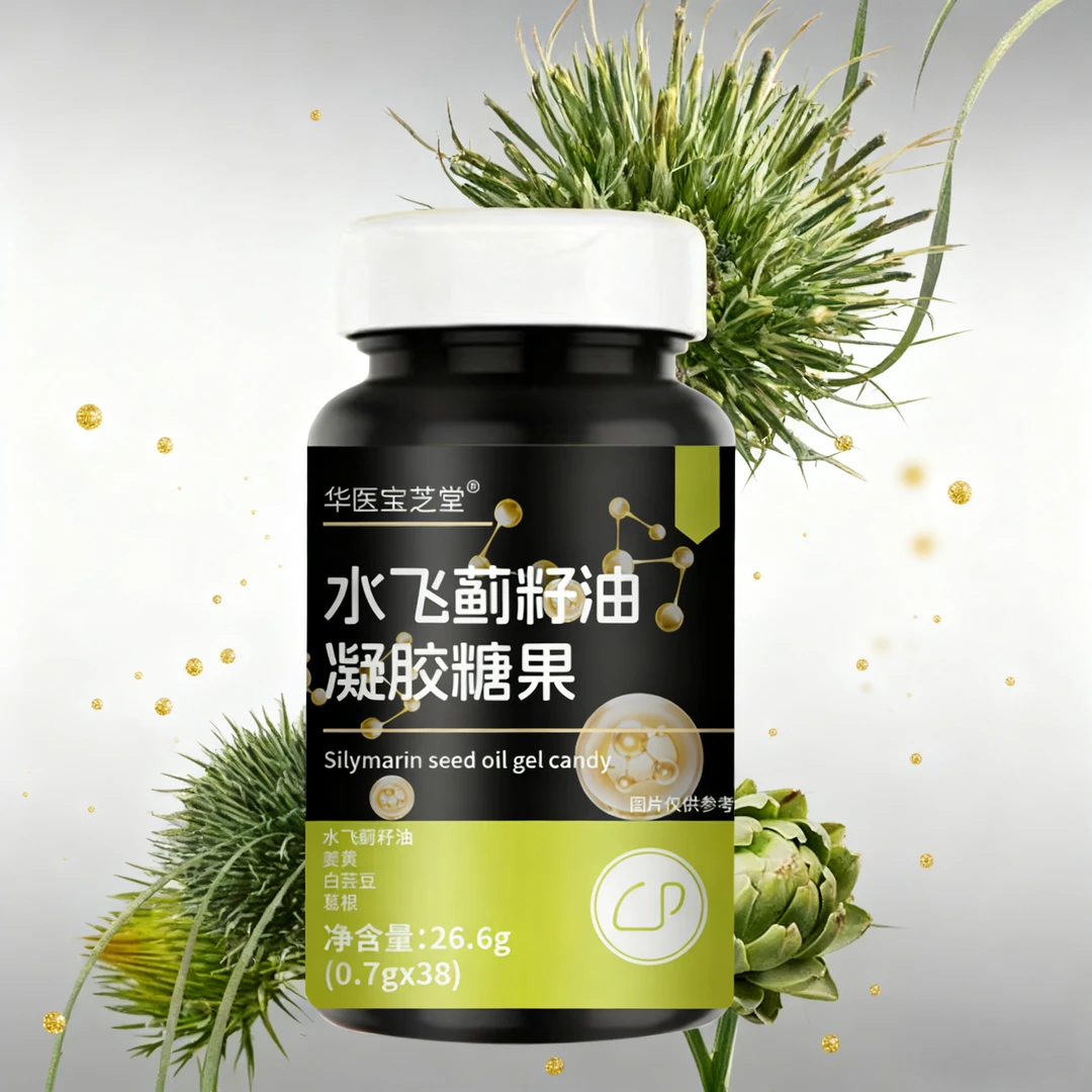 水飞 蓟籽油瓜果味凝胶糖果H-3