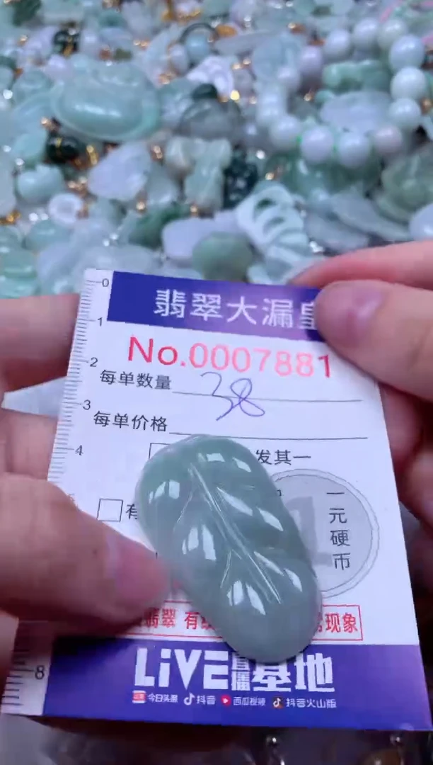 吊坠(不含链)未镶嵌翡翠7881