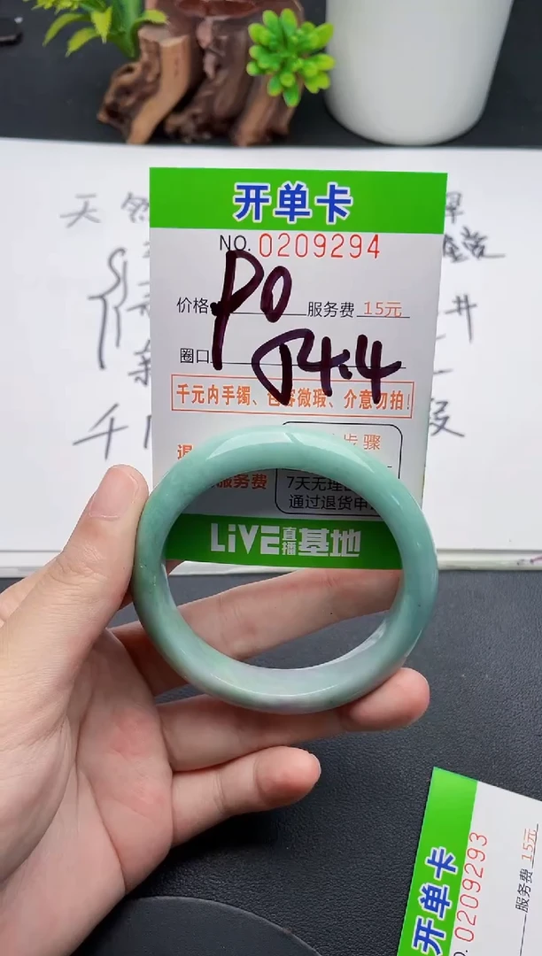 未镶嵌手镯翡翠94天然翡翠A货
