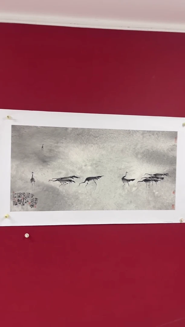 书法国艺盛藏12.13张老师手绘作品6.5平尺