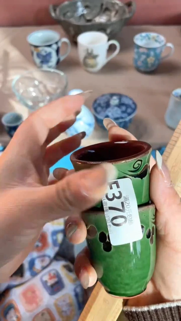 瓷片丁**合瓷器瓷器F370