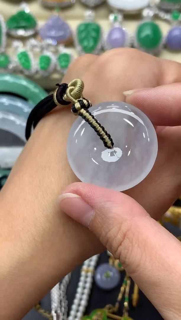 翡翠未镶嵌颈饰256-中国好珍宝