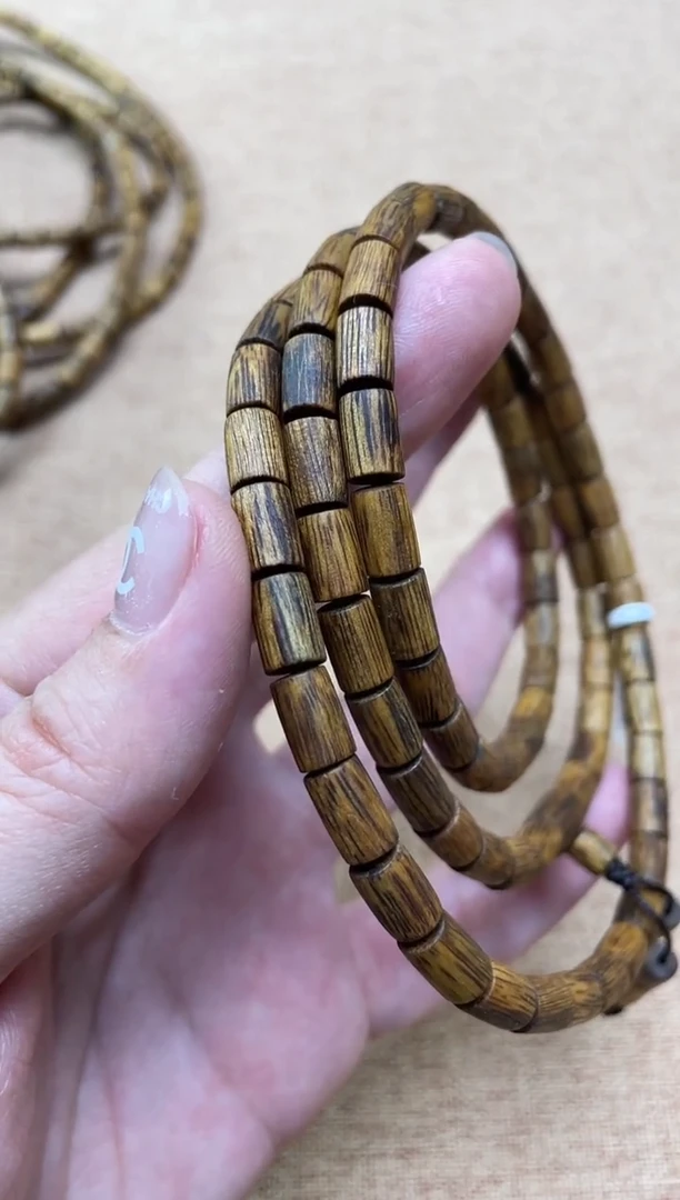 沉香手串棋楠蜜结随型多圈多样性发其一