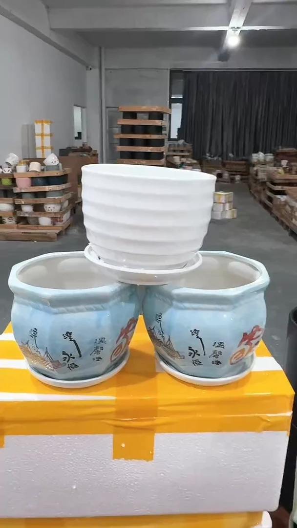 高温陶瓷花盆+1505