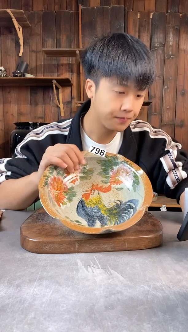 碗798，手工手绘，超值陶瓷