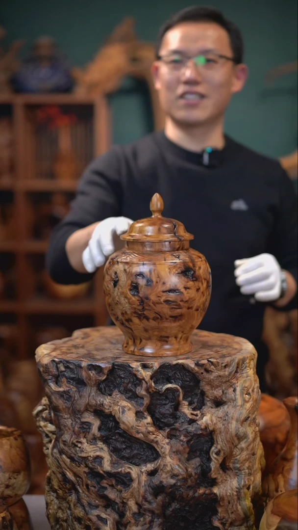 【闪购商品】枣木雷击枣木将军罐