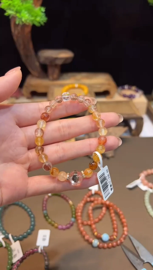 水晶手链未镶嵌手饰@@F5349