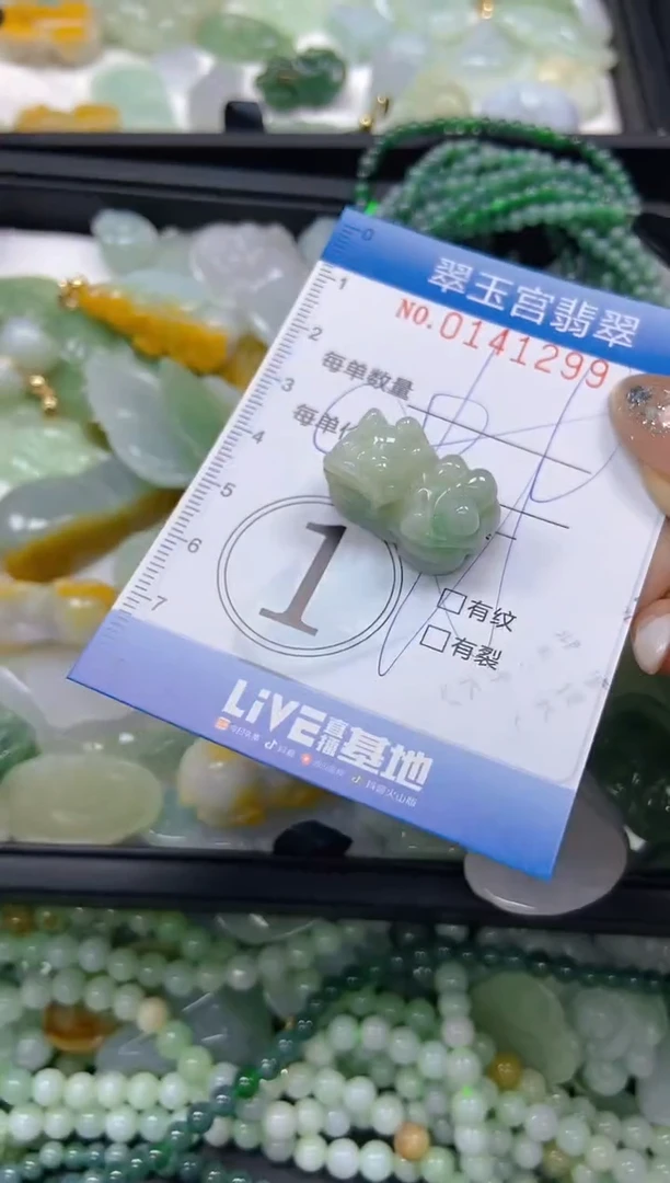 翡翠未镶嵌颈饰闪购0141299