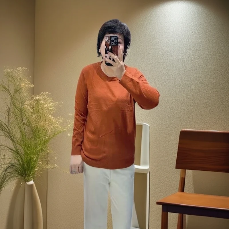 【H.X蕾姐】2025冬季糖果针织打底衫