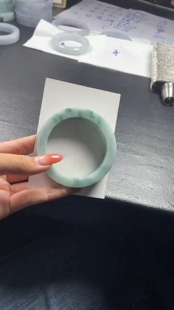 未镶嵌手镯定制翡翠陌**开定制手镯AJC1/DZS