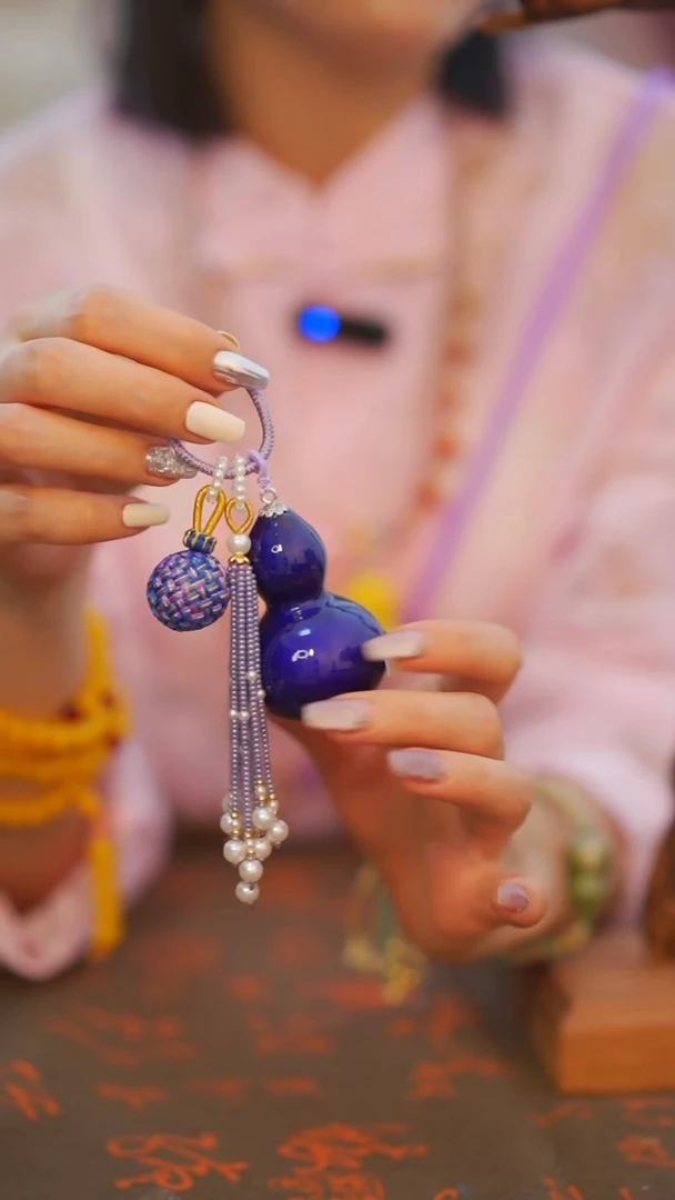 538非遗漆手艺工天然葫芦文玩福禄